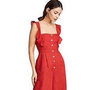 Red Carter red jumpsuit